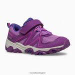 Trail Quest Jr. (ML164726) Merrell Kids 8VV6P1346 Shoes Berry - Image 3