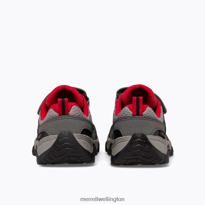 Trail Quest Jr. (ML263182) Merrell Kids 8VV6P1348 Shoes Grey/Red/Black - Image 4