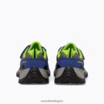 Trail Quest (MK262619) Merrell Kids 8VV6P1350 Shoes Blue/Green - Image 5