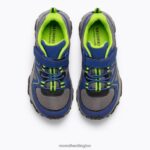 Trail Quest (MK262619) Merrell Kids 8VV6P1350 Shoes Blue/Green - Image 7