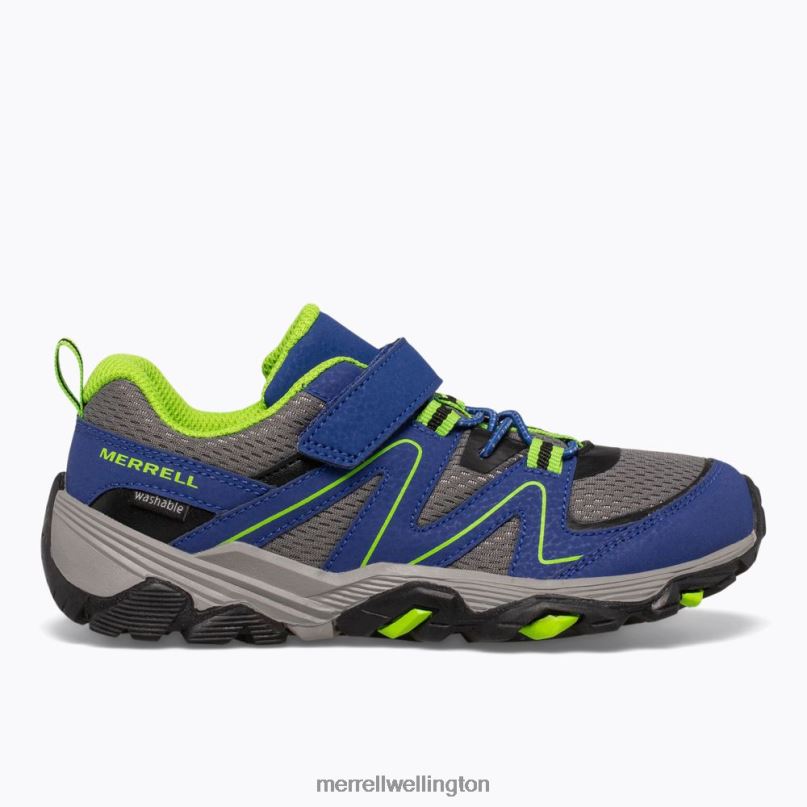 trail_quest_mk262619_merrell_kids_8vv6p1350_shoes_blue_green.jpg Trail Quest (MK262619) Merrell Kids 8VV6P1350 Shoes Blue/Green - Image 1