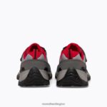 Trail Quest (MK263181) Merrell Kids 8VV6P1351 Shoes Grey/Red/Black - Image 4