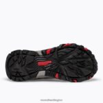 Trail Quest (MK263181) Merrell Kids 8VV6P1351 Shoes Grey/Red/Black - Image 5