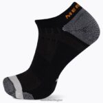 Trail Runner Lightweight No Show Sock (JSS27017-010) Merrell Unisex 8VV6P219 Accessories Black
