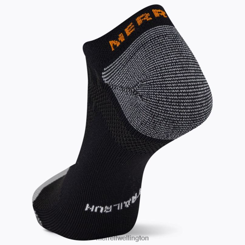 Trail Runner Lightweight No Show Sock (JSS27017-010) Merrell Unisex 8VV6P219 Accessories Black - Image 3