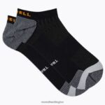 Trail Runner Lightweight No Show Sock (JSS27017-010) Merrell Unisex 8VV6P219 Accessories Black - Image 4