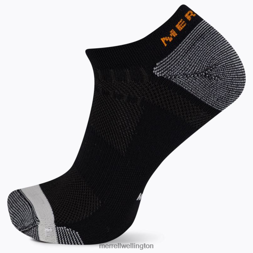 Trail Runner Lightweight No Show Sock (JSS27017-010) Merrell Unisex 8VV6P219 Accessories Black - Image 1