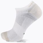Trail Runner Lightweight No Show Sock (JSS27017-100) Merrell Unisex 8VV6P220 Accessories White - Image 2