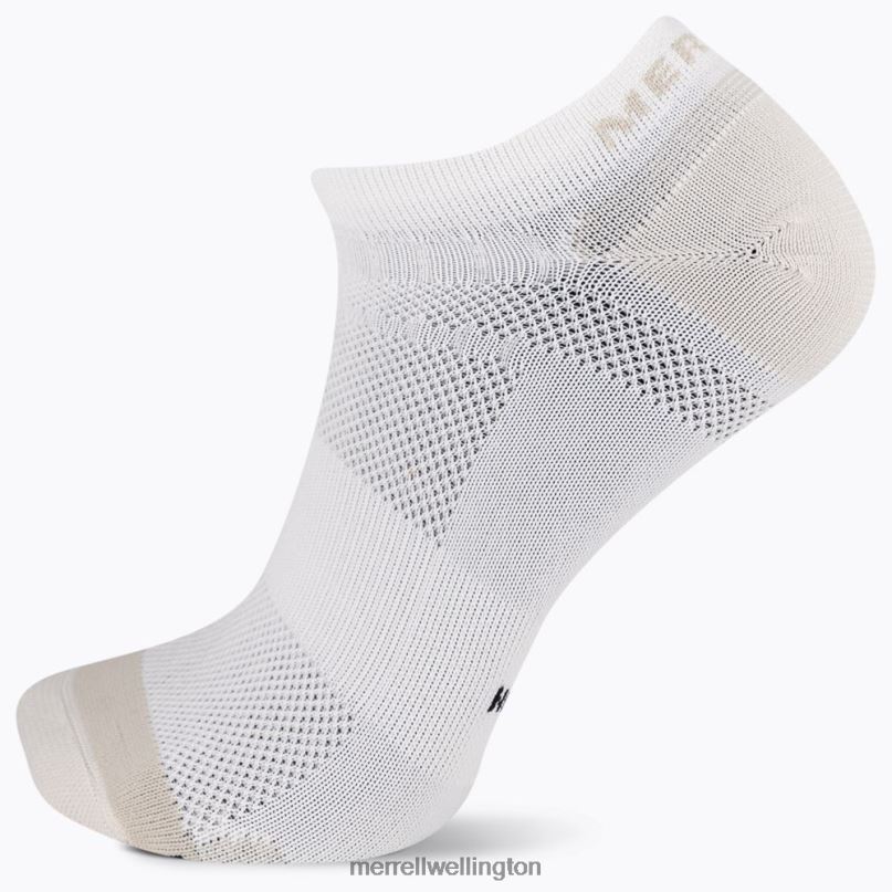 trail_runner_lightweight_no_show_sock_jss27017_100_merrell_unisex_8vv6p220_accessories_white.jpg Trail Runner Lightweight No Show Sock (JSS27017-100) Merrell Unisex 8VV6P220 Accessories White - Image 1
