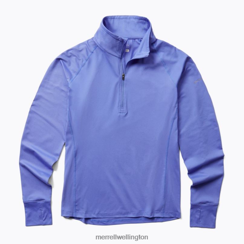 Trail Running 1/4 Zip (JWF26557-423) Merrell Men 8VV6P1127 Clothes Baja Blue - Image 2