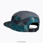 Trail Running Hat (JAF26640-330) Merrell Unisex 8VV6P393 Accessories Sea Moss Leaf Print - Image 5
