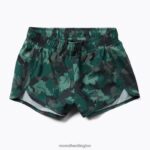 Trail Running Short (JWF26561-330) Merrell Women 8VV6P1119 Clothes Sea Moss Leaf Print - Image 2