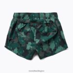 Trail Running Short (JWF26561-330) Merrell Women 8VV6P1119 Clothes Sea Moss Leaf Print - Image 3