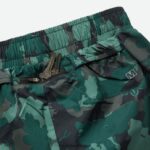 Trail Running Short (JWF26561-330) Merrell Women 8VV6P1119 Clothes Sea Moss Leaf Print - Image 4