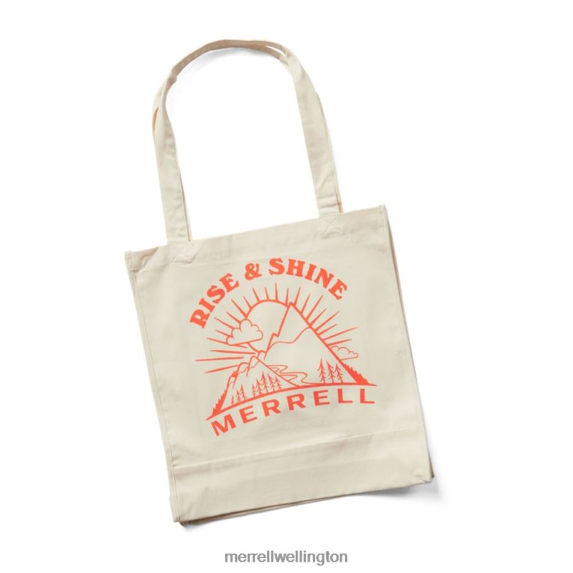 Trailhead Canvas Tote Bag (JBF25711-893) Merrell Unisex 8VV6P592 Accessories Natural- Outdoor Crew - Image 2