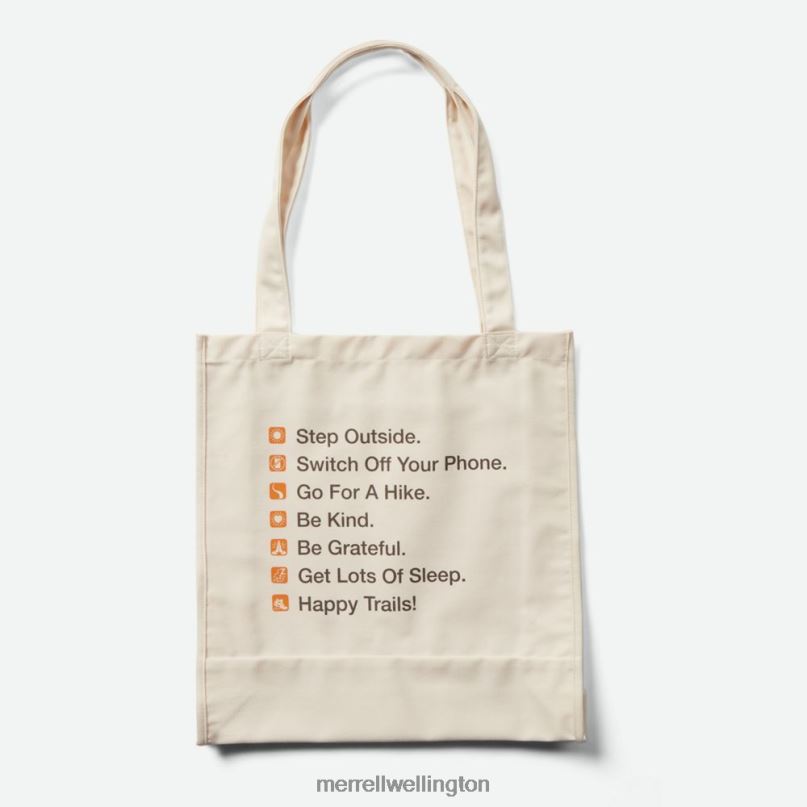 Trailhead Canvas Tote Bag (JBF25711-990) Merrell Unisex 8VV6P509 Accessories Step Outside - Image 1
