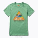 Triangle Tee (JWS26825-306) Merrell Women 8VV6P1006 Clothes Jade - Image 2