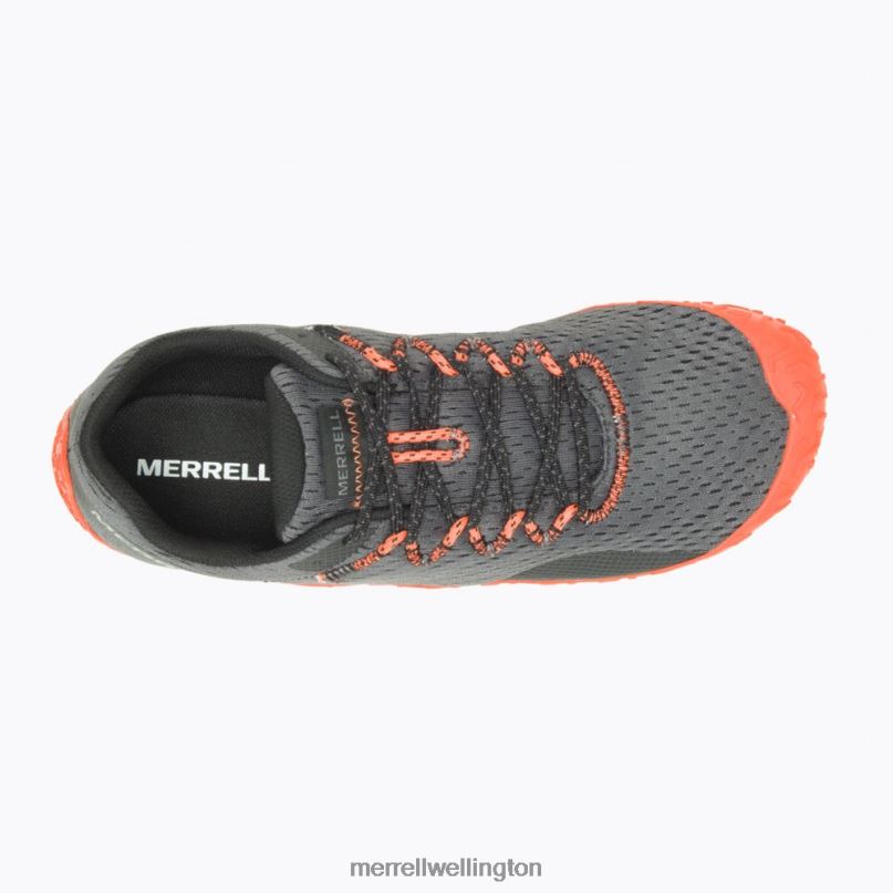 Vapor Glove 6 (J067667) Merrell Men 8VV6P198 Shoes Granite/Tangerine - Image 4