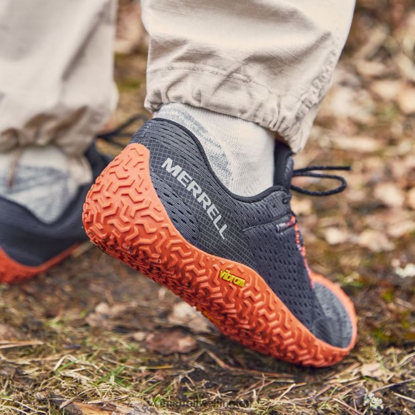 Vapor Glove 6 (J067667) Merrell Men 8VV6P198 Shoes Granite/Tangerine - Image 8