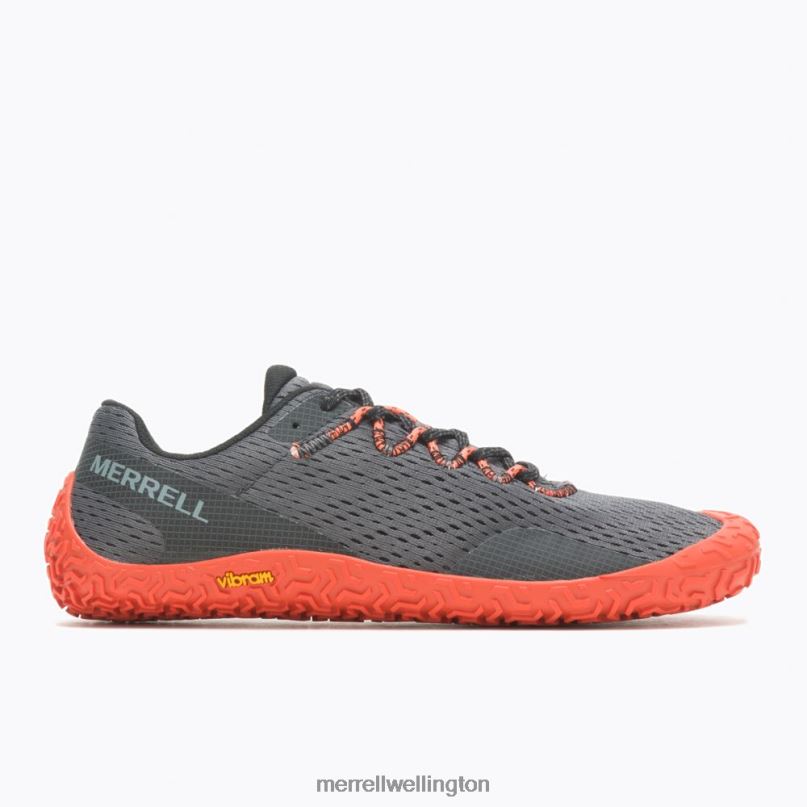 Vapor Glove 6 (J067667) Merrell Men 8VV6P198 Shoes Granite/Tangerine - Image 1