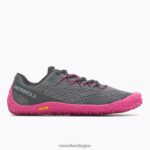 Vapor Glove 6 (J067722) Merrell Women 8VV6P856 Shoes Granite/Fuchsia - Image 2
