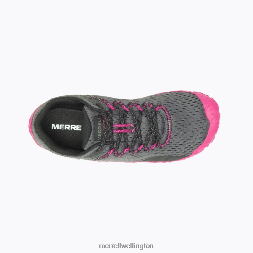 Vapor Glove 6 (J067722) Merrell Women 8VV6P856 Shoes Granite/Fuchsia - Image 4
