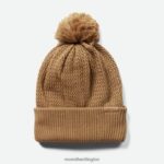 Waffle Bobble Beanie (JAF26648-176) Merrell Unisex 8VV6P377 Accessories Sepia Tint