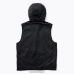 Whisper Hooded Vest (JMS26863-010) Merrell Men 8VV6P595 Clothes Black - Image 3