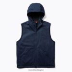 Whisper Hooded Vest (JMS26863-353) Merrell Men 8VV6P597 Clothes Navy - Image 2