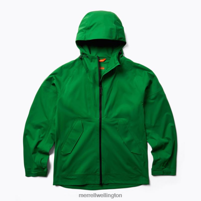 Whisper Rain Shell (JMS26319-320) Merrell Men 8VV6P167 Clothes Abundant Green - Image 1