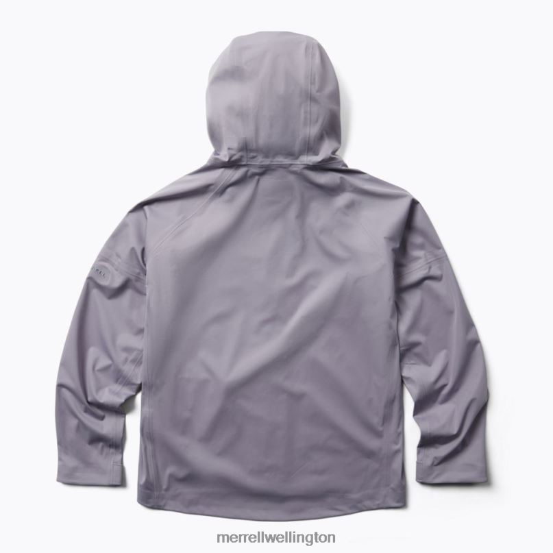 Whisper Rain Shell (JWS26351-485) Merrell Women 8VV6P995 Clothes Silver Bullet - Image 3