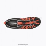 Wildwood Aerosport (J067675) Merrell Men 8VV6P698 Shoes Black/Tangerine - Image 5
