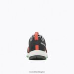 Wildwood Aerosport (J067675) Merrell Men 8VV6P698 Shoes Black/Tangerine - Image 6