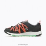 Wildwood Aerosport (J067675) Merrell Men 8VV6P698 Shoes Black/Tangerine - Image 7