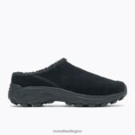 Winter Slide Wide Width (J004567W) Merrell Men 8VV6P444 Shoes Black - Image 2