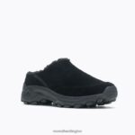 Winter Slide Wide Width (J004567W) Merrell Men 8VV6P444 Shoes Black - Image 3