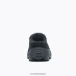 Winter Slide Wide Width (J004567W) Merrell Men 8VV6P444 Shoes Black - Image 5