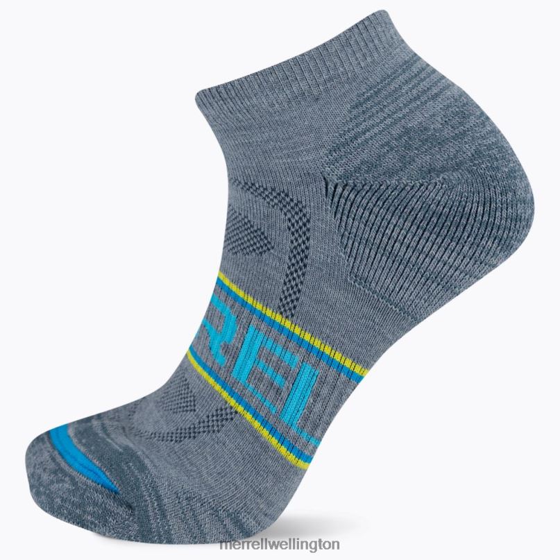 Zoned Low Cut Hiker Sock (JSS27009-401) Merrell Unisex 8VV6P524 Accessories Blue Multi - Image 1